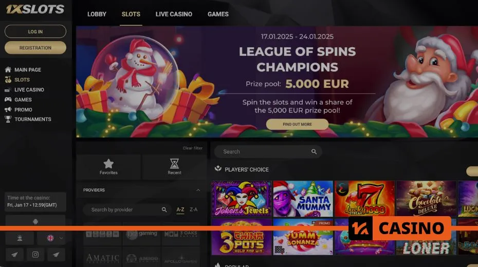 1xslots online casino with generous bonuses and promotions for new and regular players