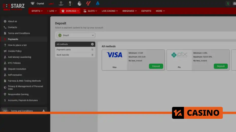 888starz withdrawal guide: Step-by-step guide for submitting a withdrawal request at 888starz