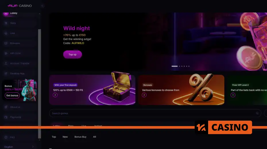 Auf casino сайт где найти актуальную ссылку без блокировок