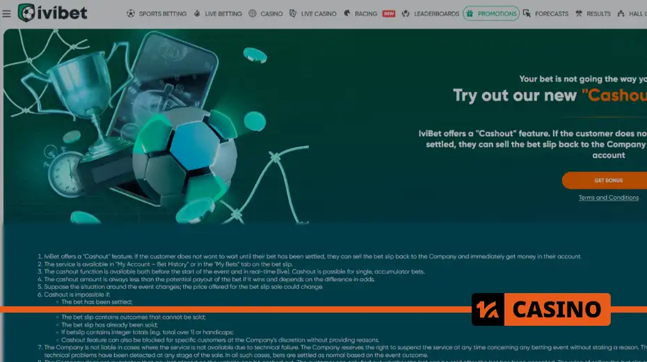 Ivibet Cashout – erken satışta ne kadar verir