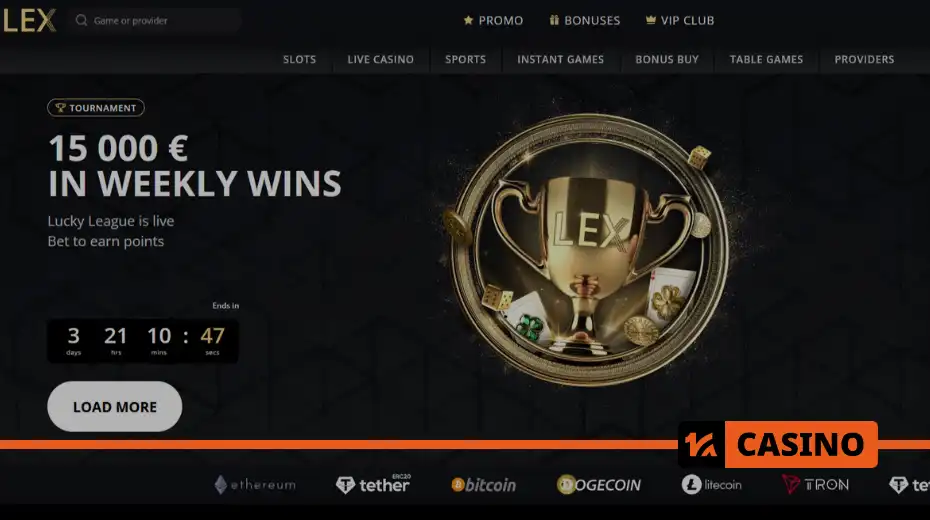 Casino Lex вход для игроков через официальный кабинет
