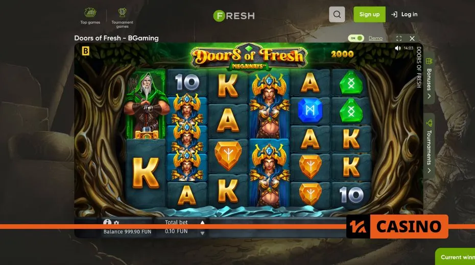 Бездепозитные бесплатные вращения по бонусному коду Fresh Casino доступны для новых игроков