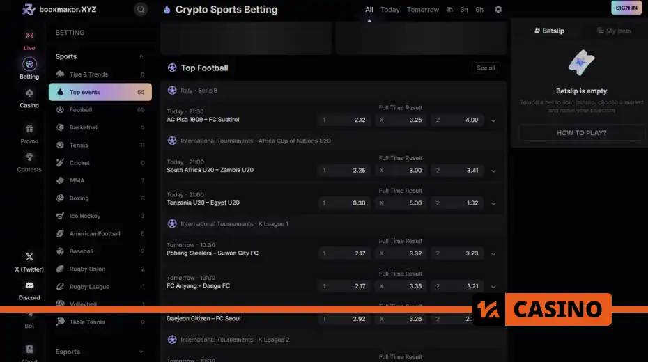 Bookmaker XYZ sitesinde nasıl bahis yapılır – maç seçimi, oran ve bahis kuponu
