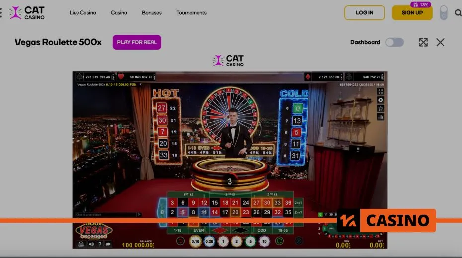 How to play for real money at Cat Casino on slots, table games, and live dealer games