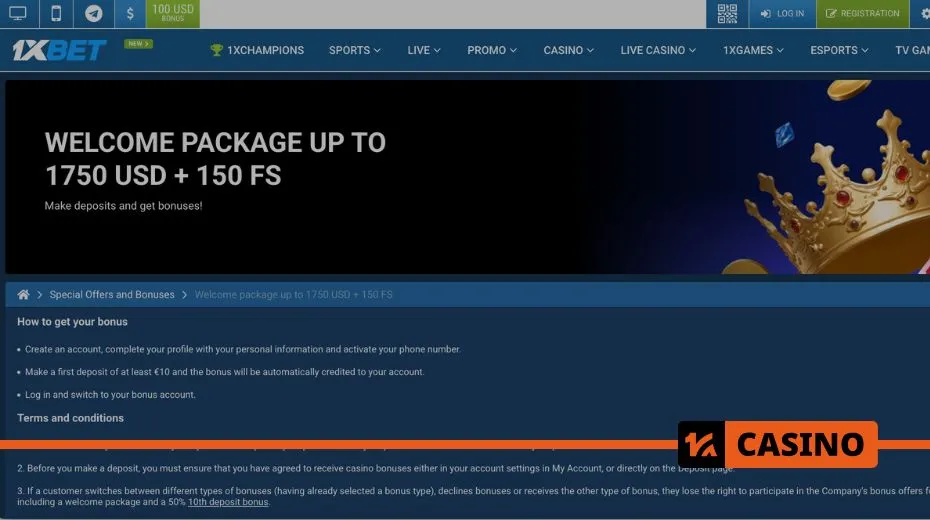 How to wager bonus in 1xBet while meeting minimum odds and turnover requirements for withdrawal