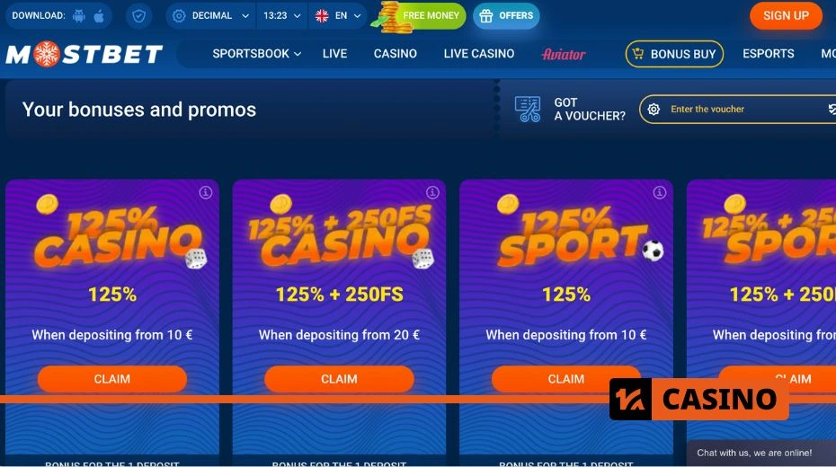 Mostbet bonuses including welcome offers and rewards for active users