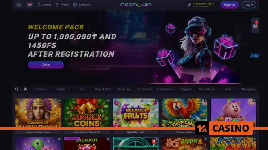 Step-by-step Neon Win Casino registration for new players: how to sign up and activate bonuses.