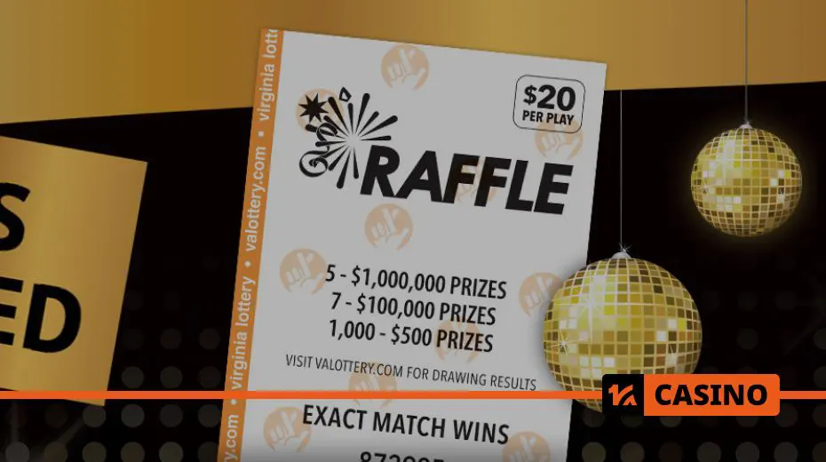 New Year's Millionaire Raffle by the Virginia lottery