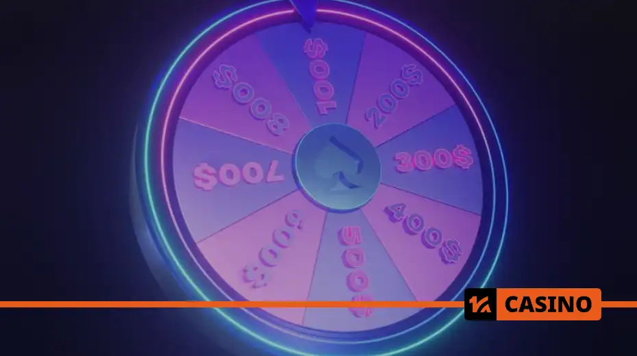 Wheel of fortune in the Real Fun with Crazy Time 1win promotion