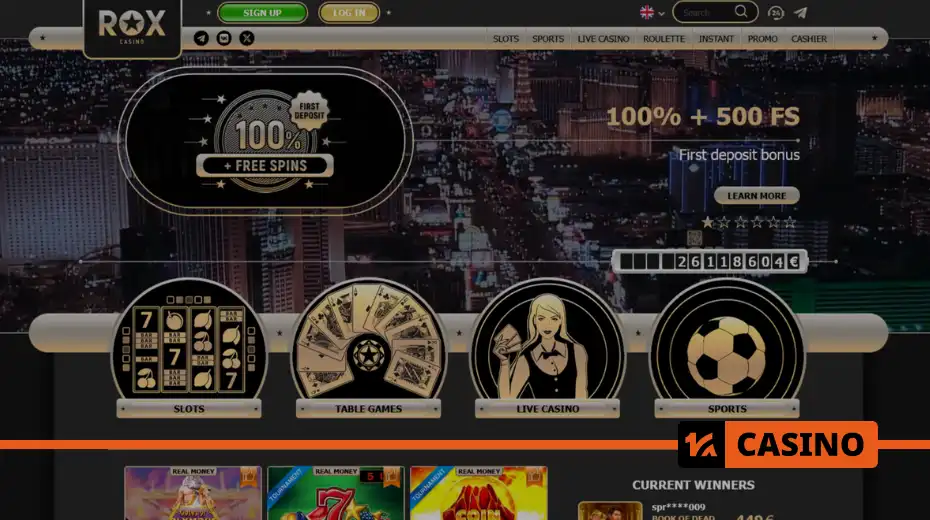 Rox casino официальный на сегодня 2025