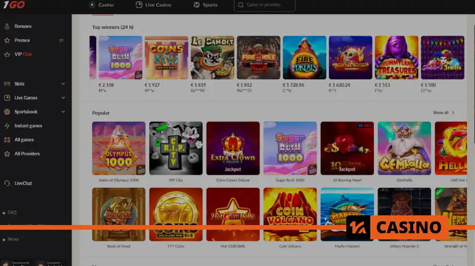 Weekly cashback at 1go casino — how to get it through slots and meeting promo conditions